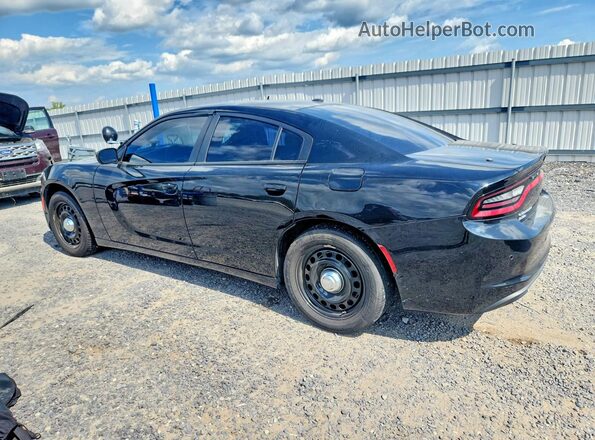 2C3CDXKT0KH733038 2019 DODGE CHARGER Black Задня ліва чверть