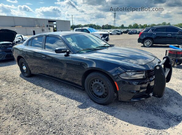 2C3CDXKT0KH733038 2019 DODGE CHARGER Black Передня права чверть