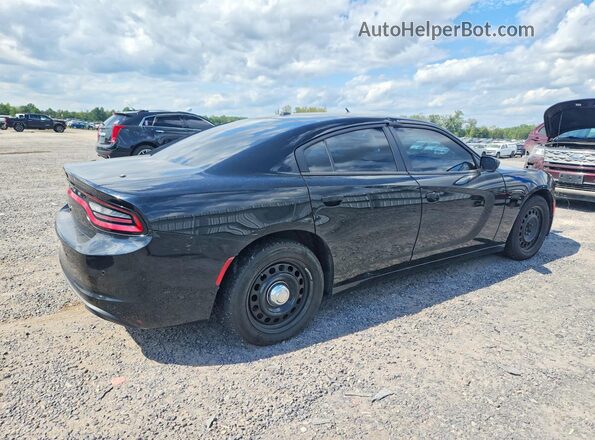 2C3CDXKT0KH733038 2019 DODGE CHARGER Black Задня права чверть