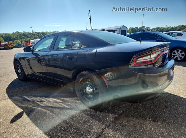 2C3CDXKT2KH733011 2019 DODGE CHARGER Black Задня ліва чверть