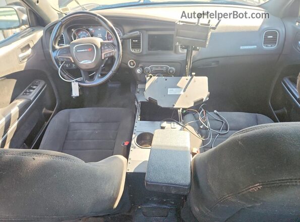 2C3CDXKT2KH733011 2019 DODGE CHARGER Black Вид панелі приладів