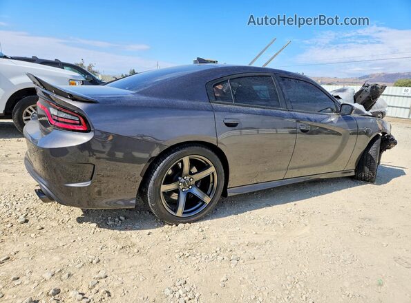 2C3CDXL93JH133146 2018 DODGE CHARGER Gray Tył prawy