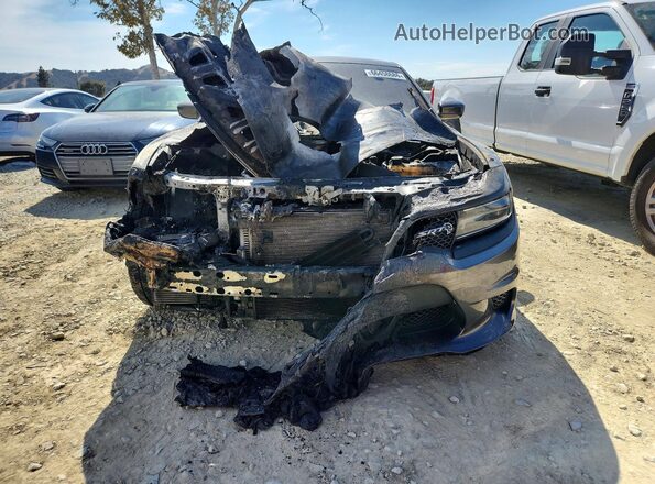 2C3CDXL93JH133146 2018 DODGE CHARGER Gray Widok z przodu