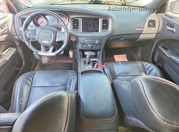 2C3CDXL93JH133146 2018 DODGE CHARGER Gray Widok deski rozdzielczej