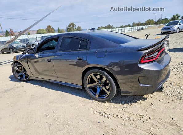 2C3CDXL93JH133146 2018 DODGE CHARGER Gray Tył lewy