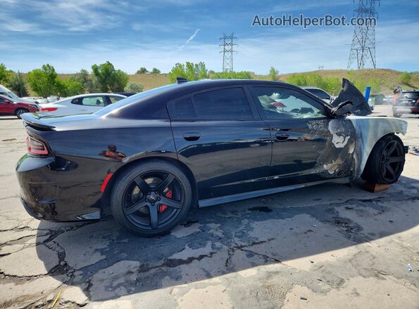 2C3CDXL97KH668241 2019 DODGE CHARGER Черный Задняя правая четверть