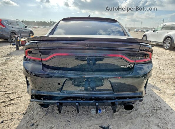 2C3CDXL98GH354458 2016 DODGE CHARGER Black Вид ззаду