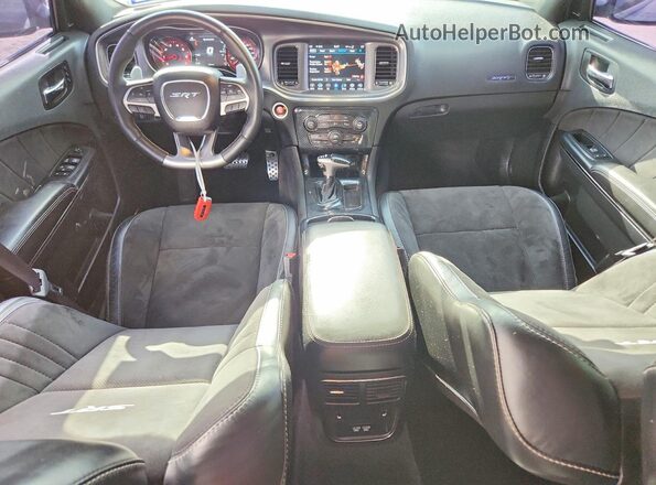 2C3CDXL98GH354458 2016 DODGE CHARGER Black Вид панелі приладів