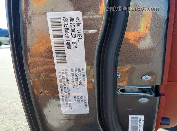 2C3CDXL9XNH102725 2022 DODGE CHARGER Gray Vista del compartimento del motor