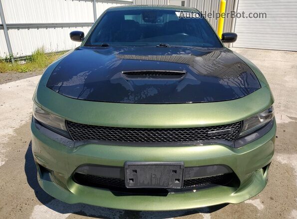 2C3CDXMG5NH162764 2022 DODGE CHARGER Green Դիմացի տեսք