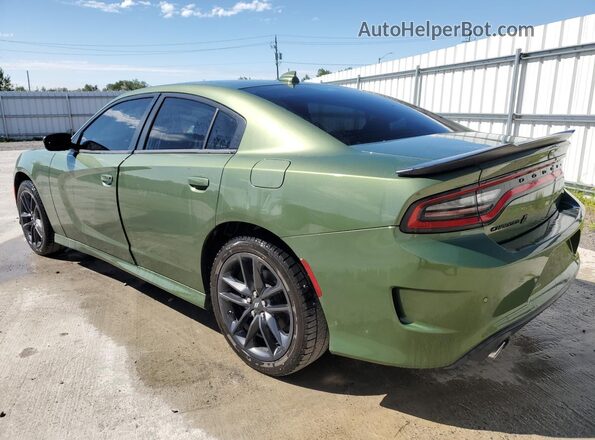 2C3CDXMG5NH162764 2022 DODGE CHARGER Green Սալոնի 360 աստիճան տեսք