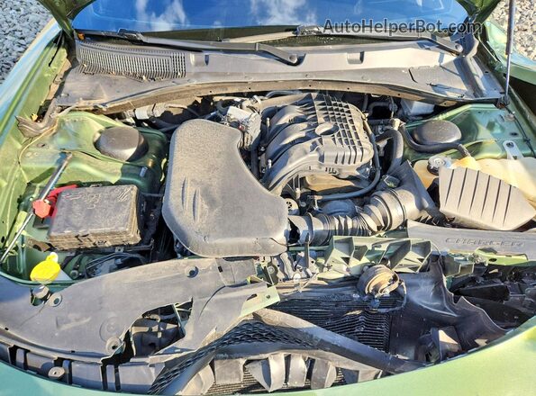 2C3CDXMG6PH625367 2023 DODGE CHARGER Green უკანა სალონის ხედი