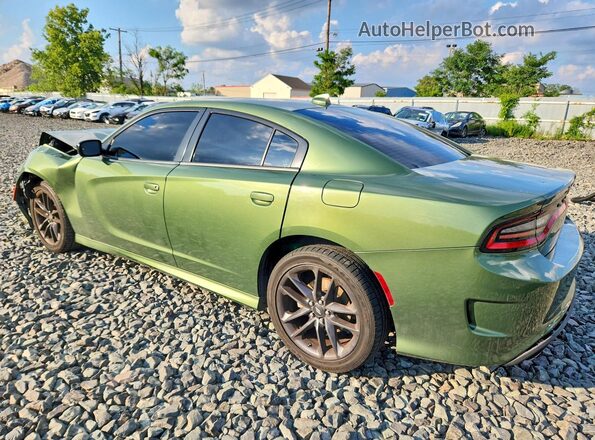 2C3CDXMG6PH625367 2023 DODGE CHARGER Green უკანა მარცხენა