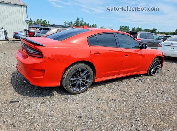 2C3CDXMG7PH623868 2023 DODGE CHARGER Orange Rear right