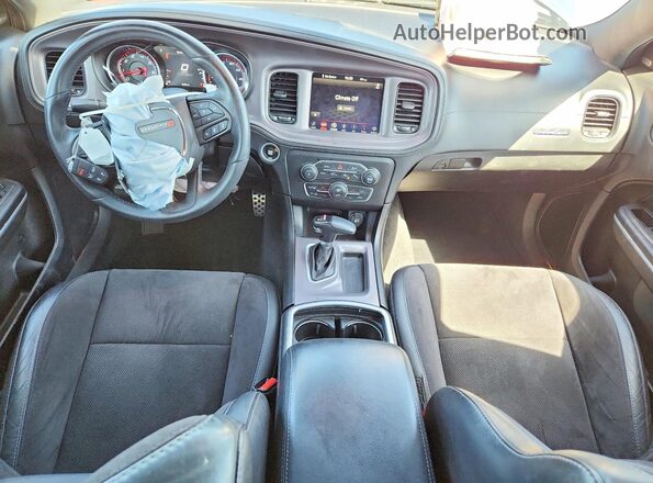 2C3CDXMG9PH524159 2023 DODGE CHARGER Синий Вид панели приборов