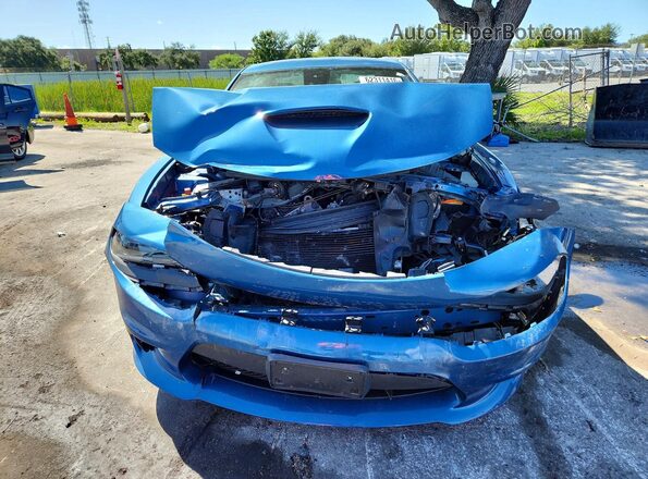 2C3CDXMG9PH524159 2023 DODGE CHARGER Синий Вид спереди