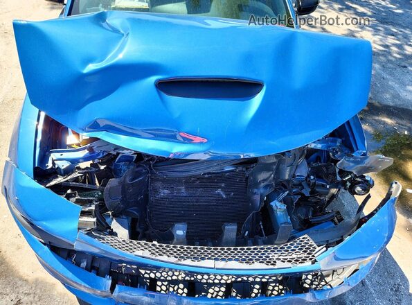 2C3CDXMG9PH524159 2023 DODGE CHARGER Синий Вид задней части салона