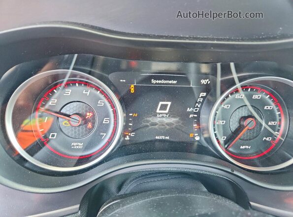 2C3CDXMG9PH524159 2023 DODGE CHARGER Синий Вид щитка приборов