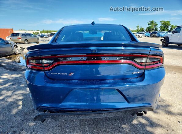 2C3CDXMG9PH524159 2023 DODGE CHARGER Синий Вид сзади