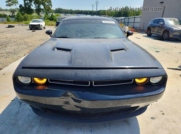 2C3CDZAG0GH297105 2016 DODGE CHALLENGER Black წინა ხედი