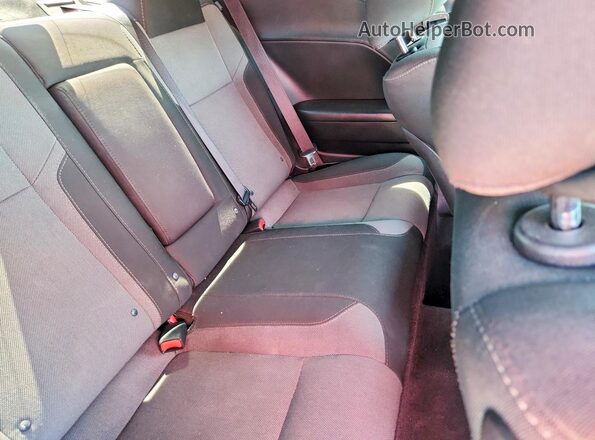 2C3CDZAG0GH297105 2016 DODGE CHALLENGER Black უკანა სავარძლების ხედი