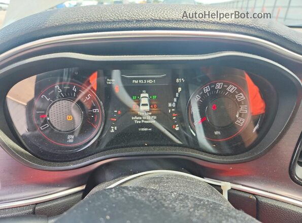 2C3CDZAG0HH513956 2017 DODGE CHALLENGER Gray Instrument cluster view