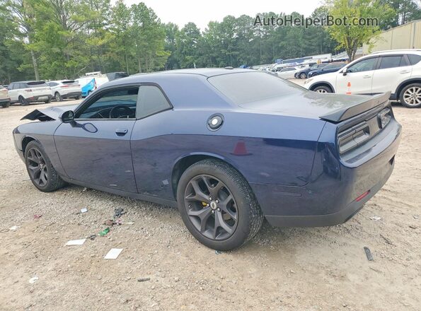 2C3CDZAG0HH598121 2017 DODGE CHALLENGER Blue Задня ліва чверть