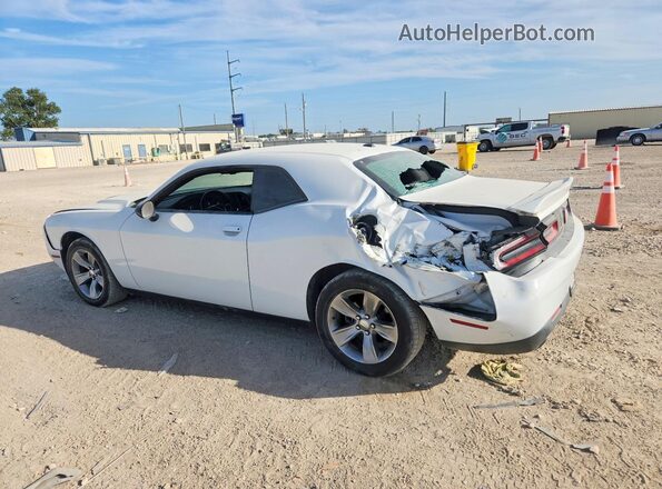 2C3CDZAG2KH750729 2019 DODGE CHALLENGER White Trasero izquierdo