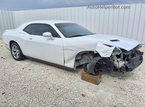 2C3CDZAG3LH105265 2020 DODGE CHALLENGER White Przód prawy