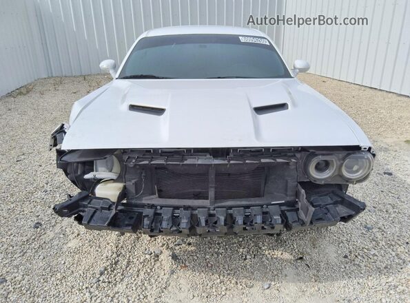 2C3CDZAG3LH105265 2020 DODGE CHALLENGER White Widok z przodu