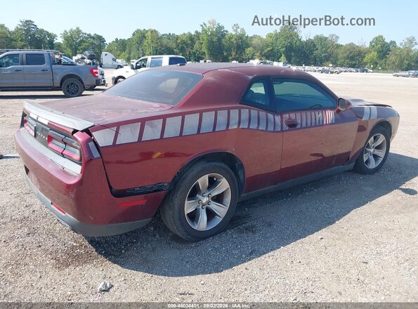 2C3CDZAG4HH568846 2017 DODGE CHALLENGER Burgundy Հետևի աջ