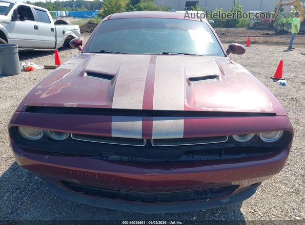 2C3CDZAG4HH568846 2017 DODGE CHALLENGER Burgundy Սարքավորումների վահանակի տեսք