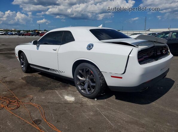 2C3CDZAG4KH746729 2019 DODGE CHALLENGER White უკანა მარცხენა