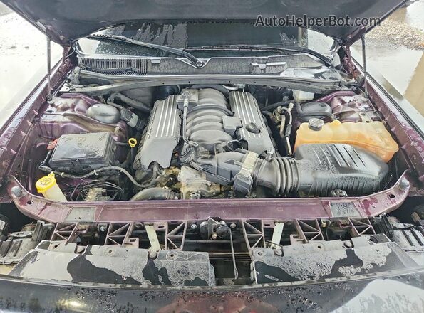 2C3CDZAG4MH676779 2021 DODGE CHALLENGER Purple უკანა სალონის ხედი