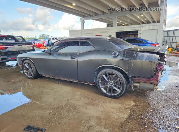 2C3CDZAG4MH676779 2021 DODGE CHALLENGER Purple უკანა მარცხენა