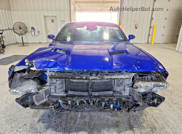 2C3CDZAG8JH287574 2018 DODGE CHALLENGER Синий Вид спереди