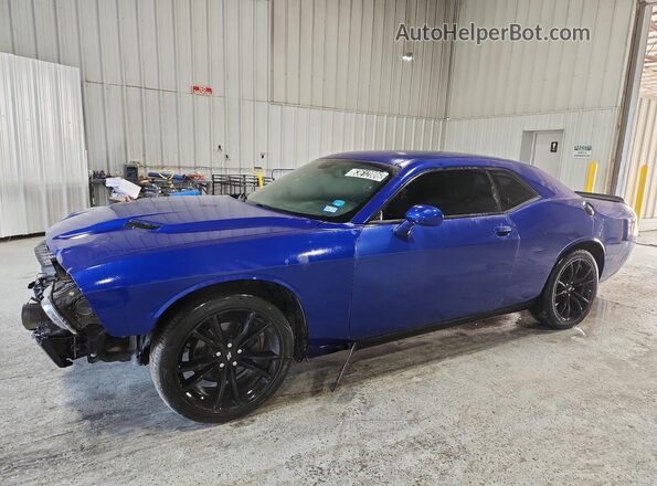 2C3CDZAG8JH287574 2018 DODGE CHALLENGER Синий 
