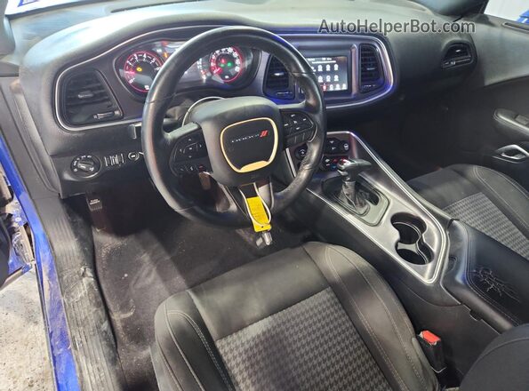2C3CDZAG8JH287574 2018 DODGE CHALLENGER Синий 