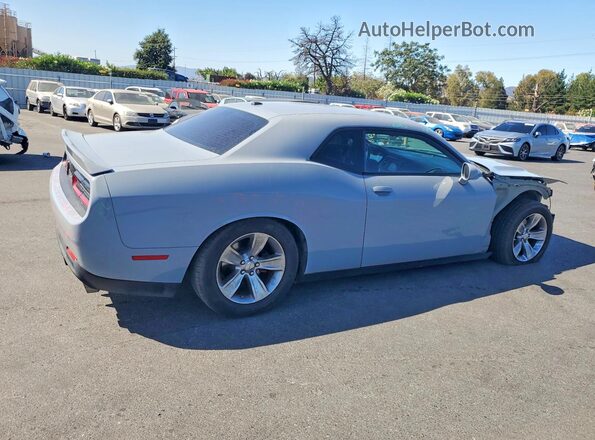2C3CDZAG9NH144154 2022 DODGE CHALLENGER Серый Задняя правая четверть