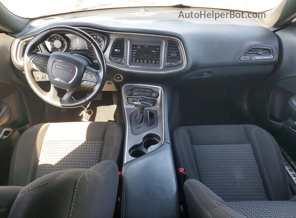 2C3CDZAG9NH144154 2022 DODGE CHALLENGER Серый Вид панели приборов