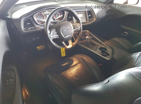 2C3CDZAGXGH210052 2016 DODGE CHALLENGER Black წინა პანელის ხედი