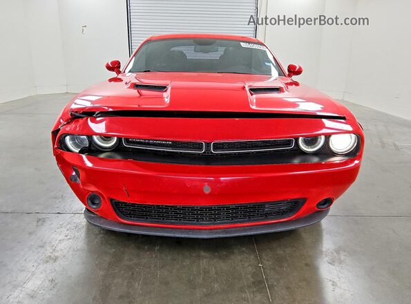 2C3CDZAGXHH516959 2017 DODGE CHALLENGER Red Vista frontal