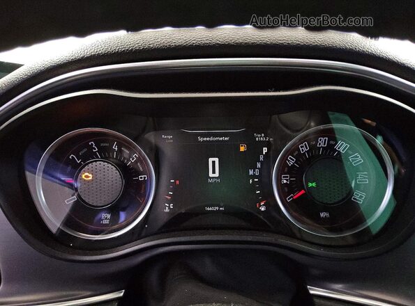 2C3CDZAGXHH516959 2017 DODGE CHALLENGER Red Vista del cuadro de instrumentos
