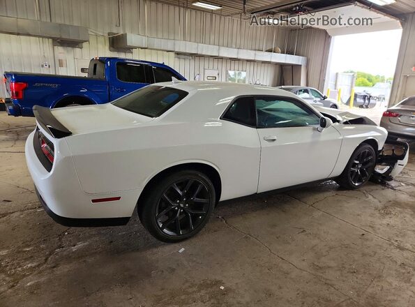 2C3CDZAGXNH263265 2022 DODGE CHALLENGER Белый Задняя правая четверть