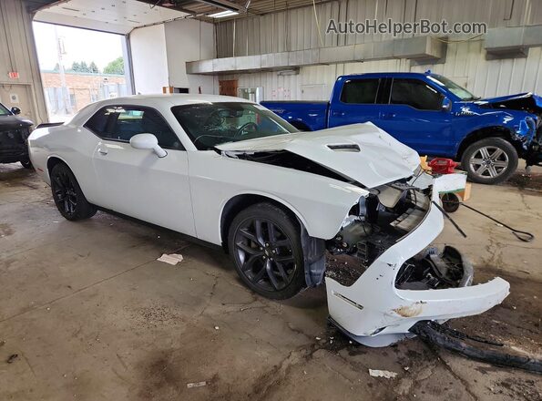 2C3CDZAGXNH263265 2022 DODGE CHALLENGER Белый Передняя правая четверть