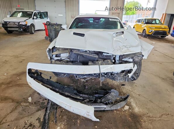 2C3CDZAGXNH263265 2022 DODGE CHALLENGER Белый Вид спереди