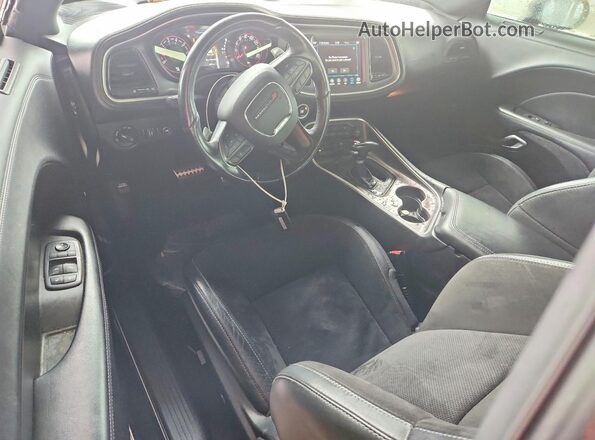 2C3CDZBT1LH250803 2020 DODGE CHALLENGER Black წინა პანელის ხედი