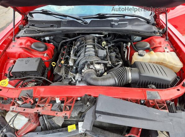 2C3CDZBT2PH540070 2023 DODGE CHALLENGER Red Rear interior view