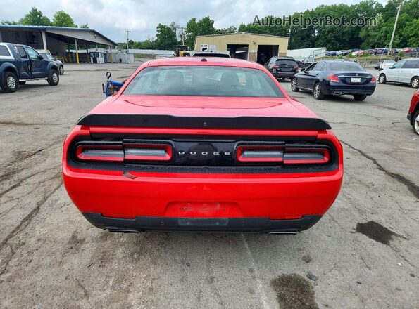 2C3CDZBT2PH540070 2023 DODGE CHALLENGER Red Rear view
