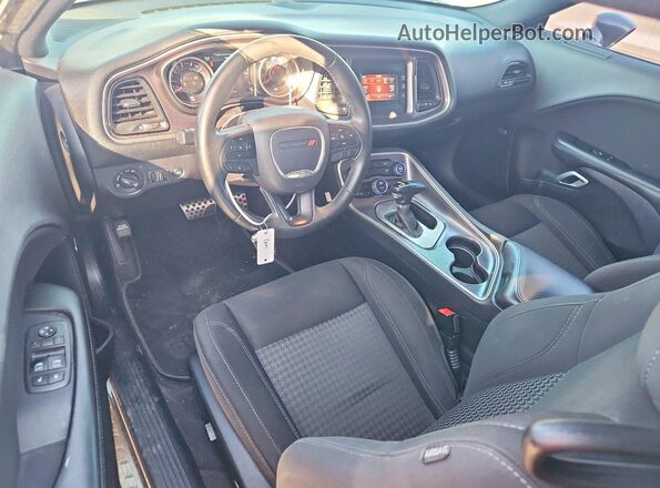 2C3CDZBT4HH657974 2017 DODGE CHALLENGER Gray Vista del salpicadero